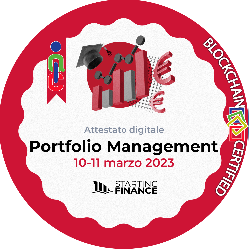 Masterclass Portfolio Management | Starter | Streaming | 10-11 marzo 2023